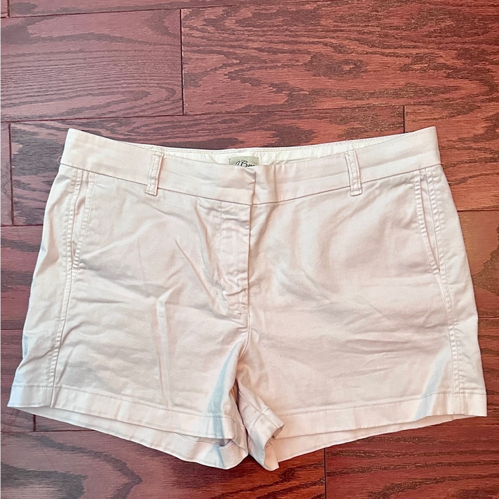 J. Crew Pale Pink Classic Shorts